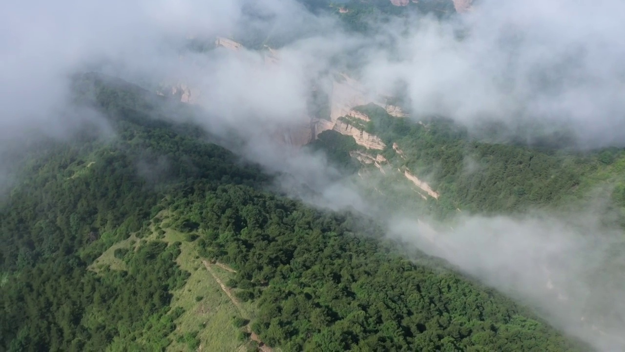 太行山云海视频素材