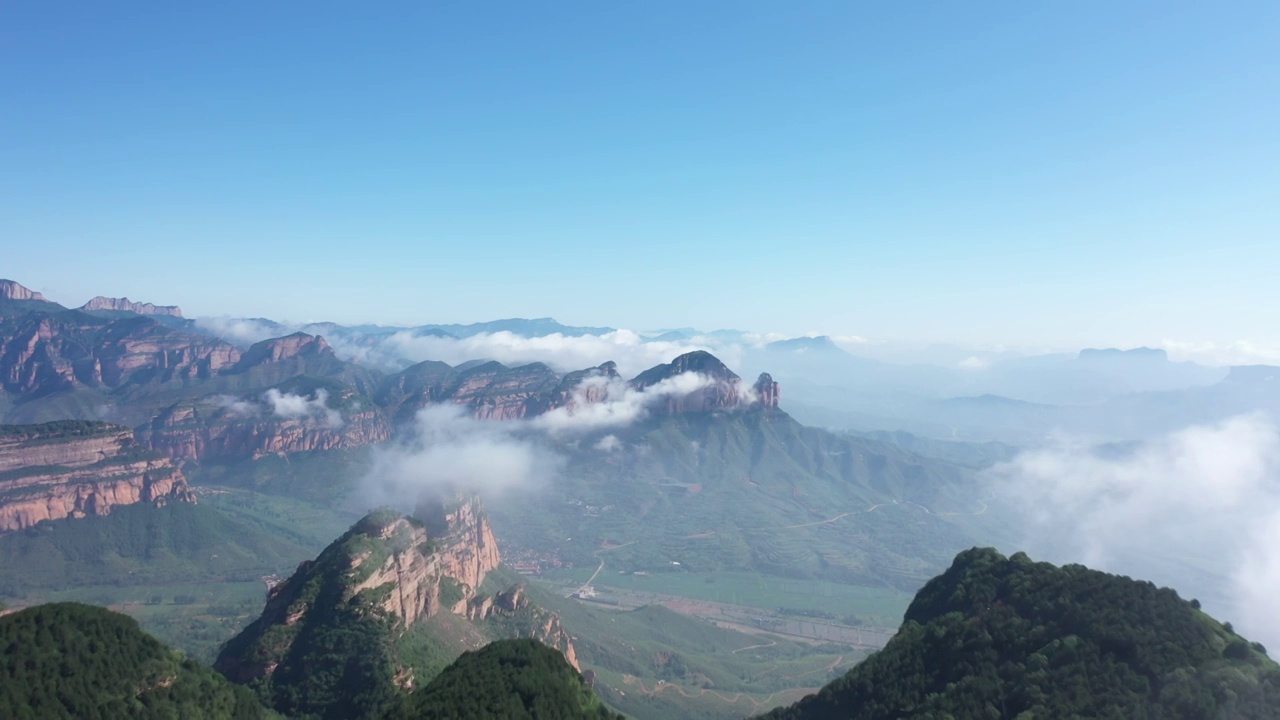 太行山云海视频素材