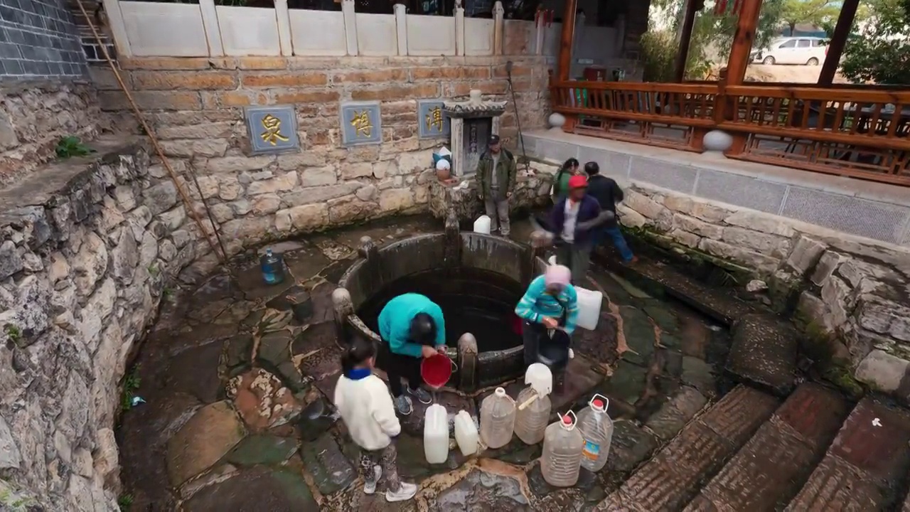 云南建水古城8K延时视频素材