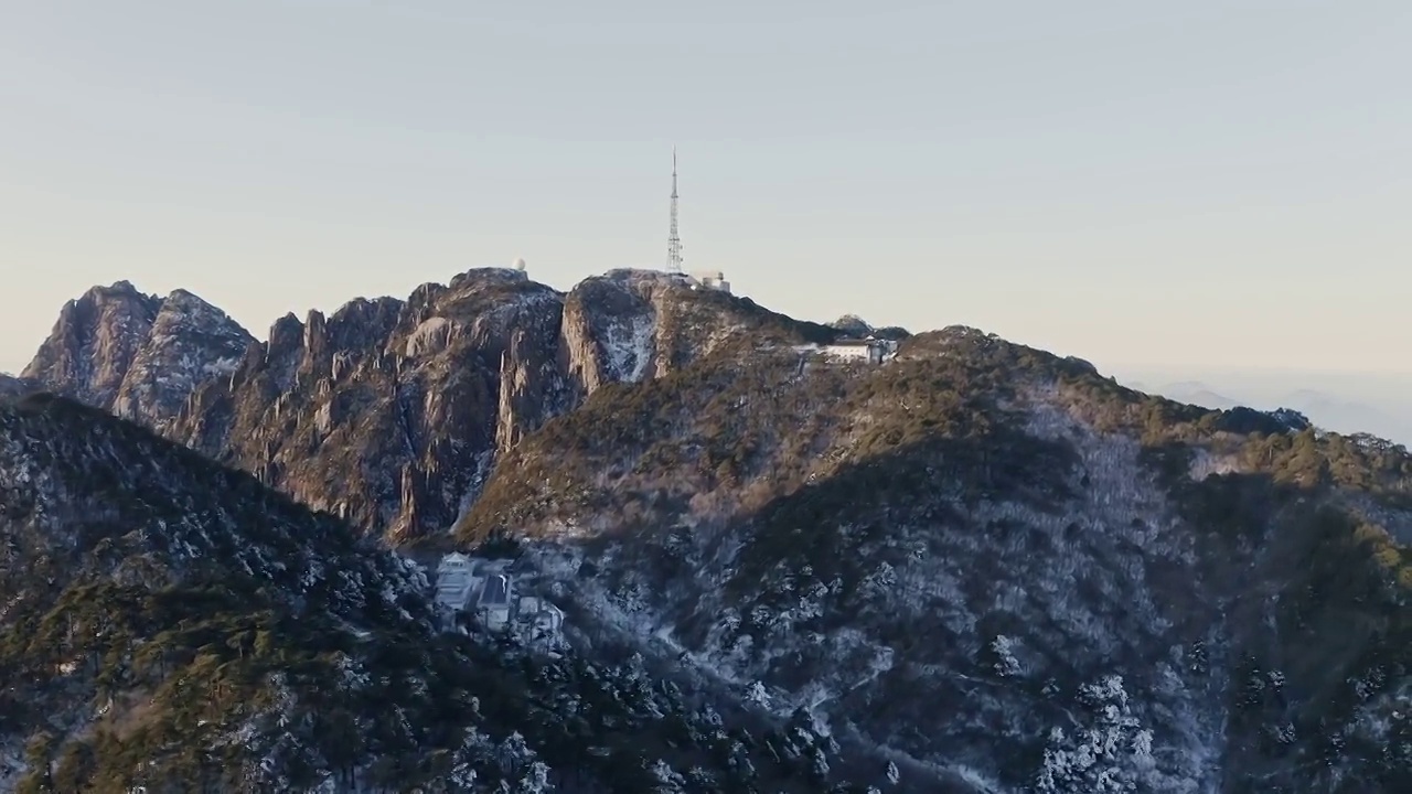 黄山壮丽风景视频素材