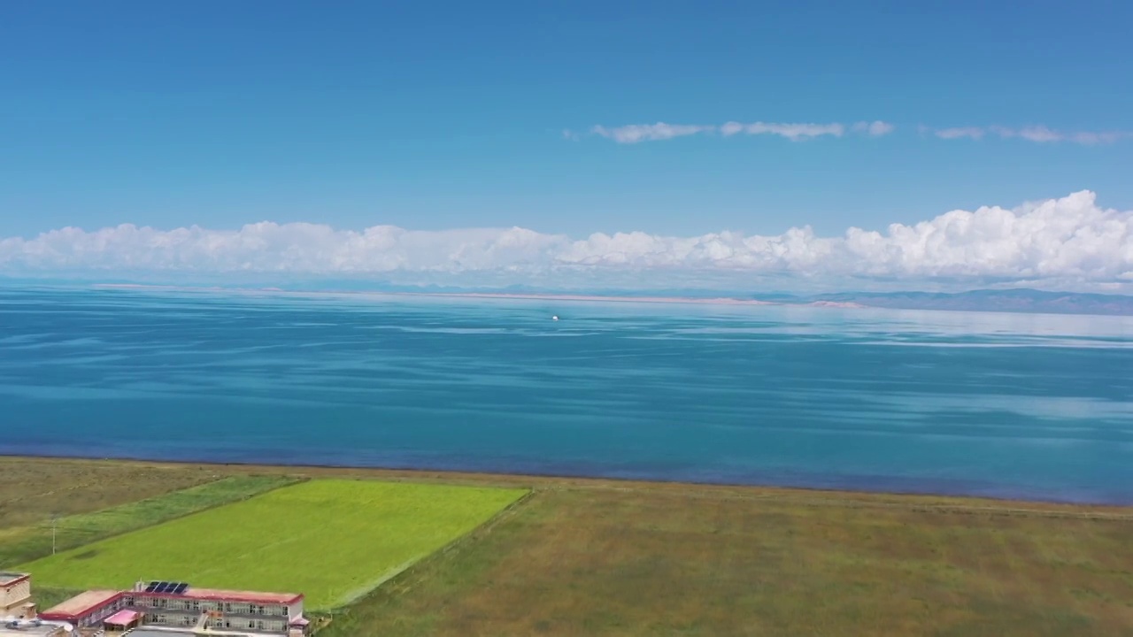 青海湖夏季风景视频素材