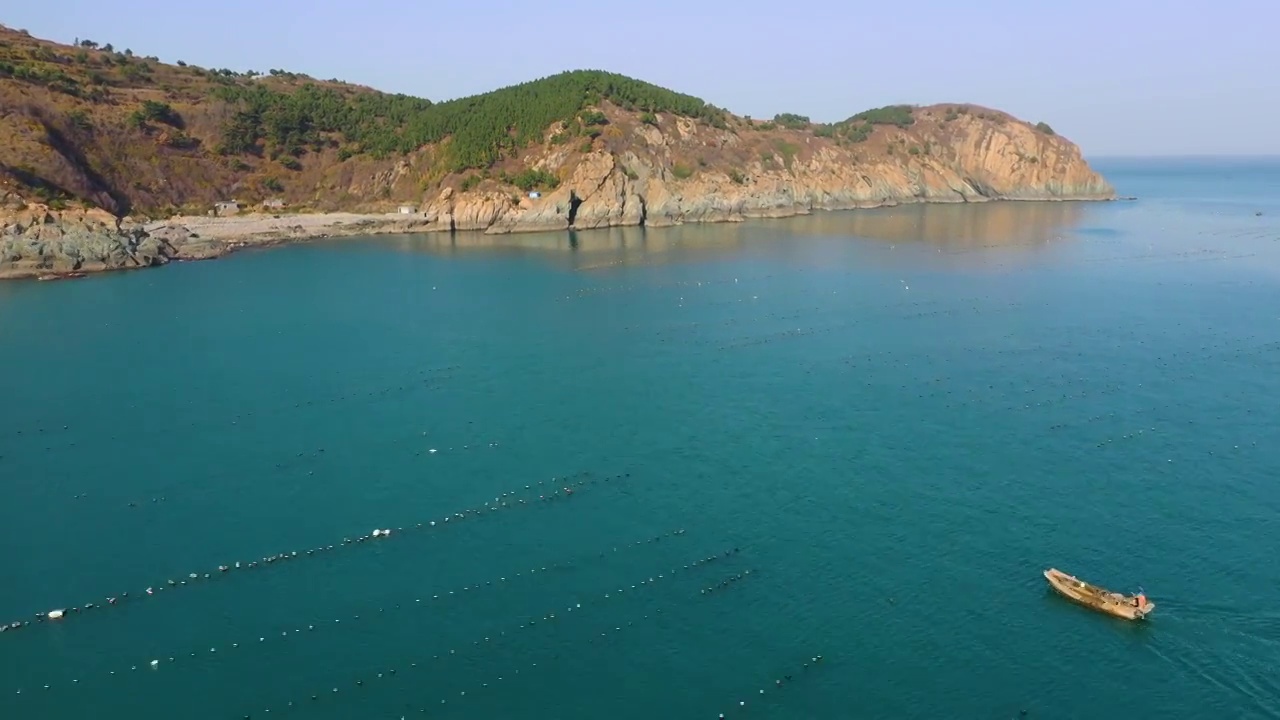 海水养殖视频素材