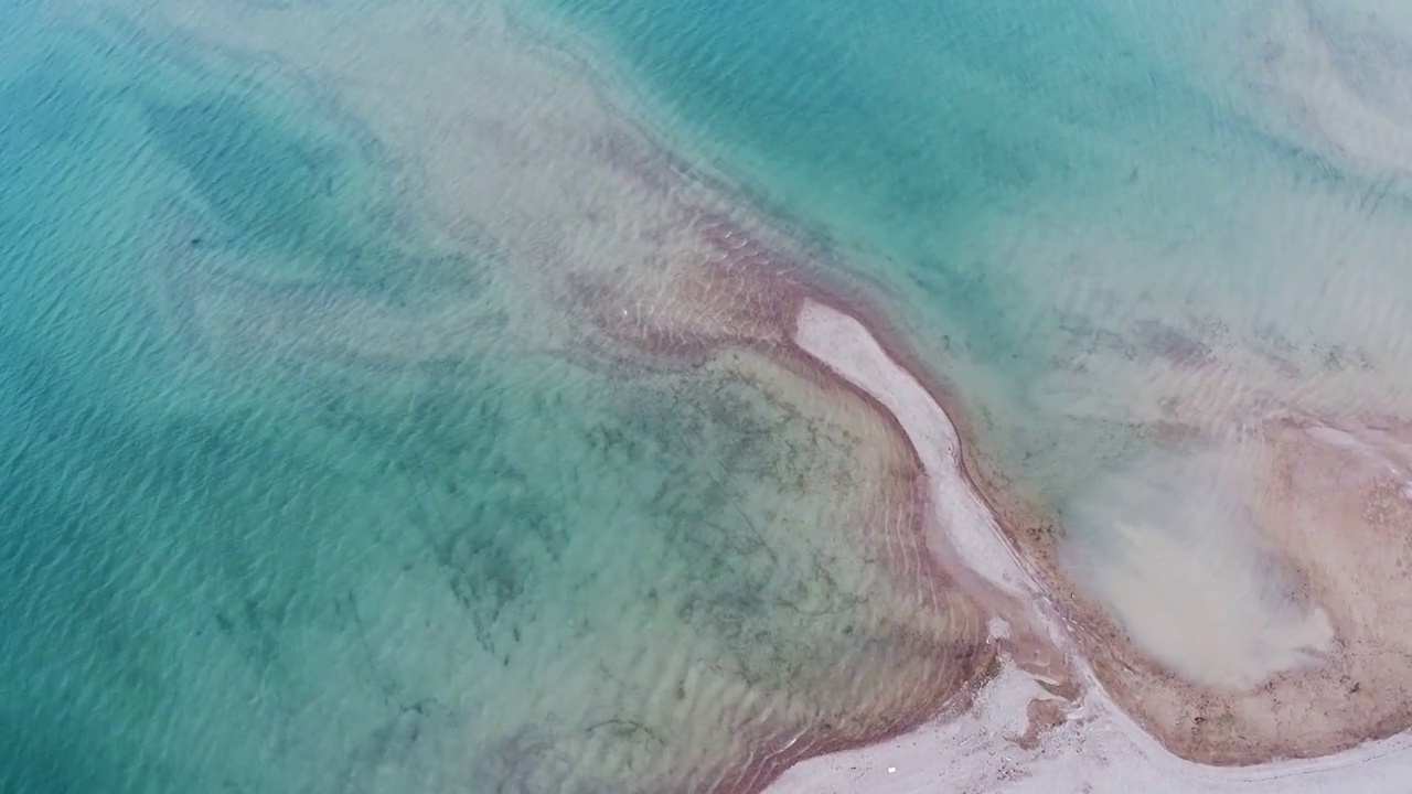 大草滩水库,嘉峪关市视频素材