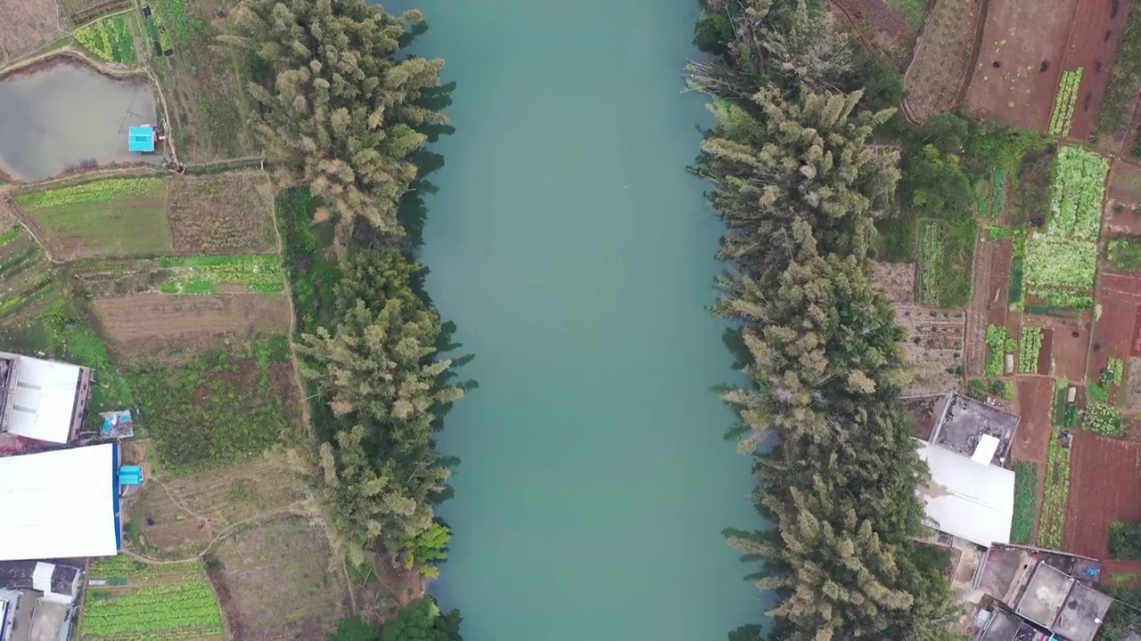 贺州钟山富江风光视频素材