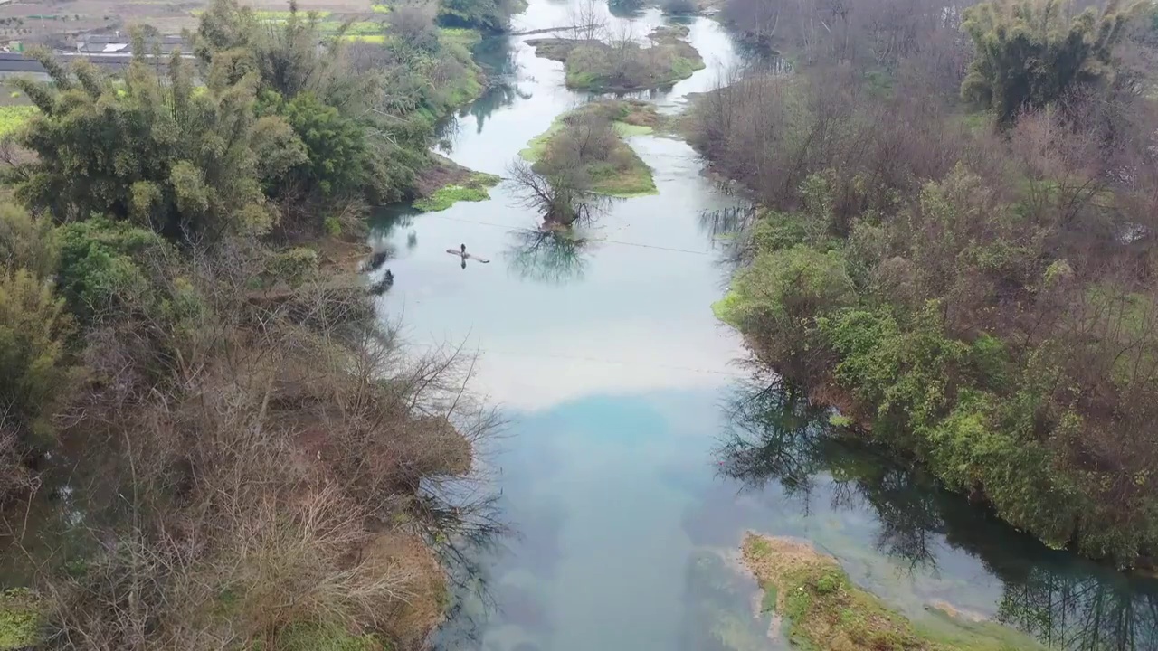 贺州钟山富江风光视频素材