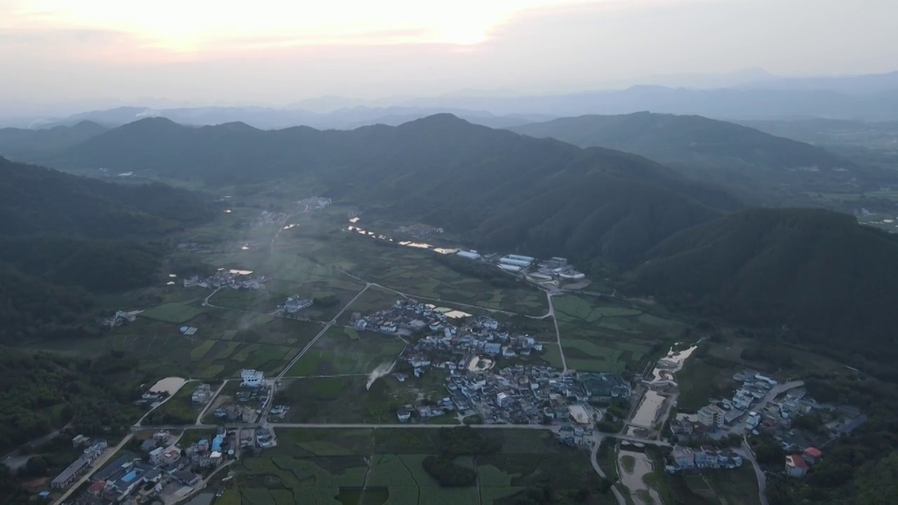 广东省韶关市粤北山区乡村农村视频素材