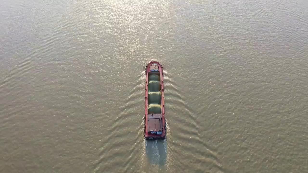 海上运输船视频素材