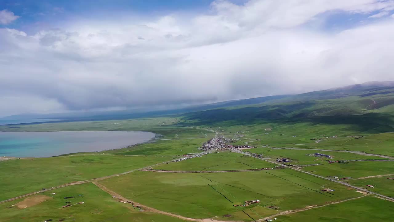 青海湖夏季风光视频素材