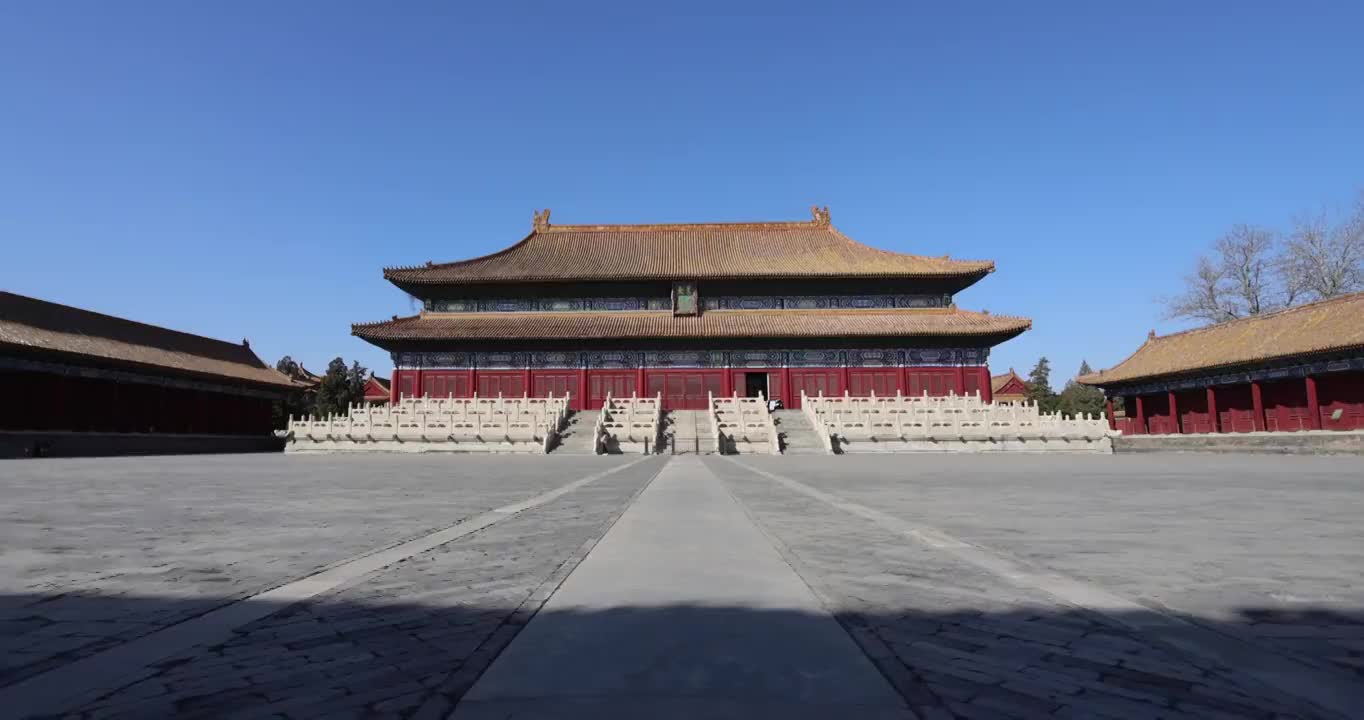 古建筑太庙视频素材