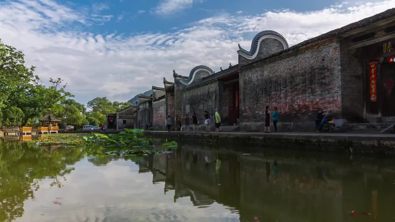 桂林江頭村1视频素材