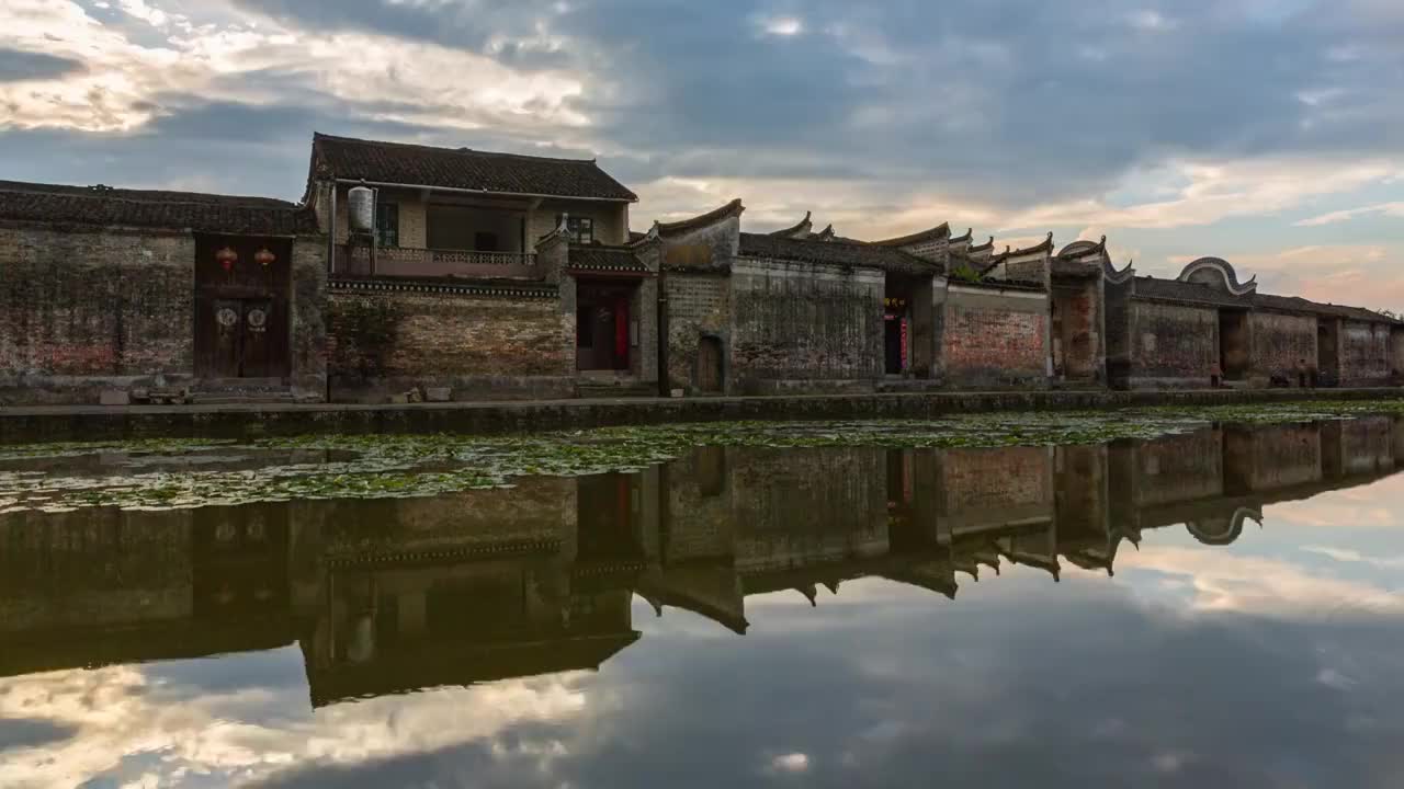 桂林江頭村3视频素材