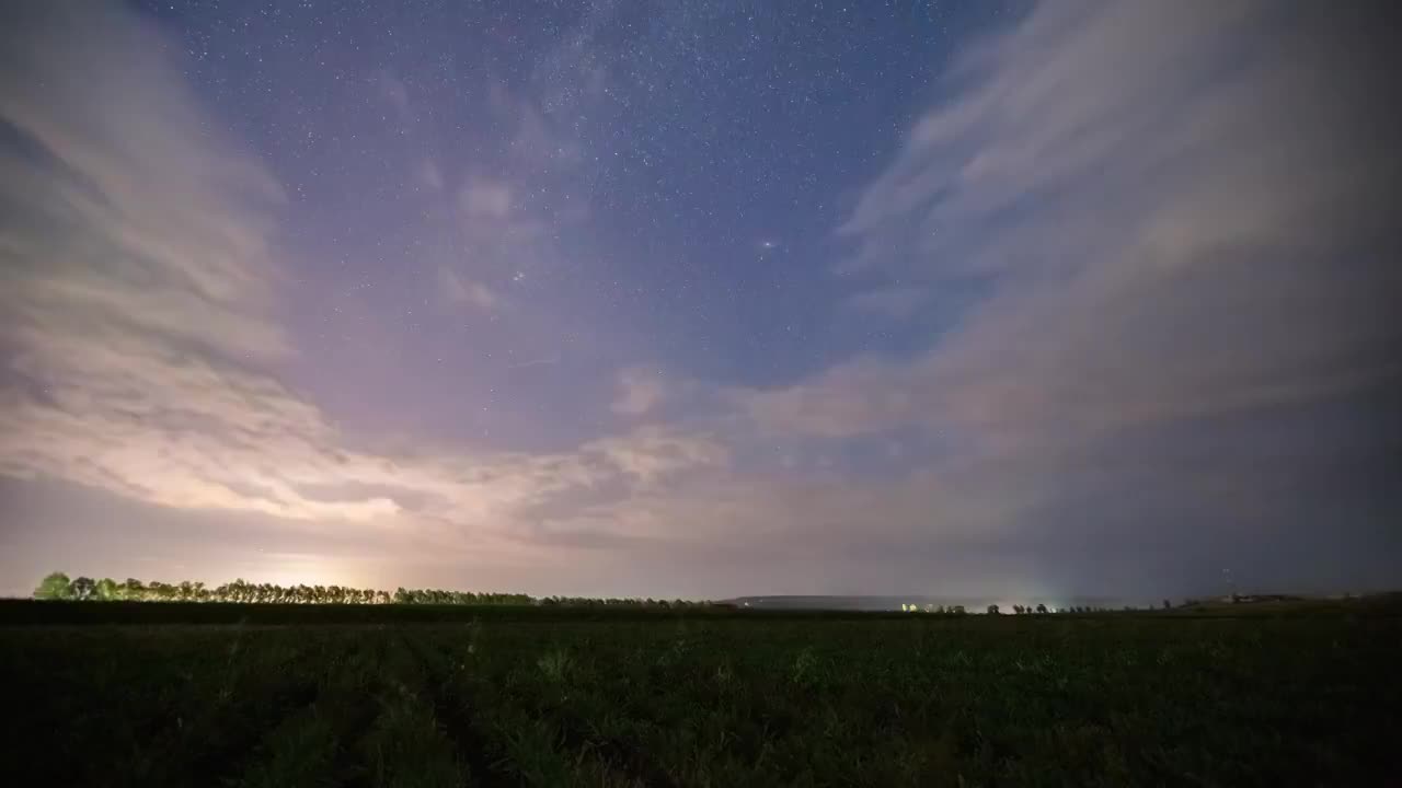 北面銀河视频素材