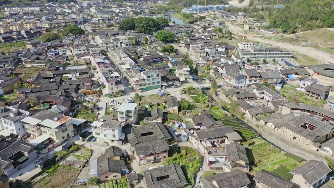 福建土楼(南靖)云水谣景区视频素材