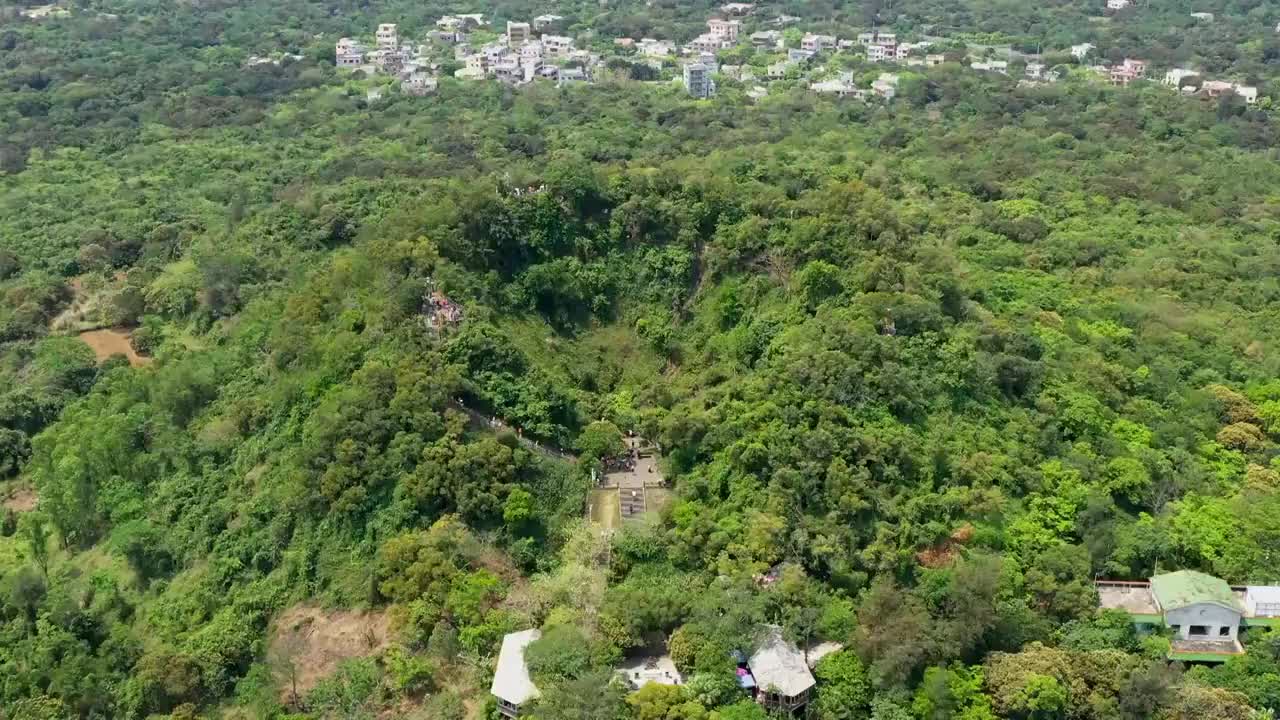 海口雷琼火山口视频素材