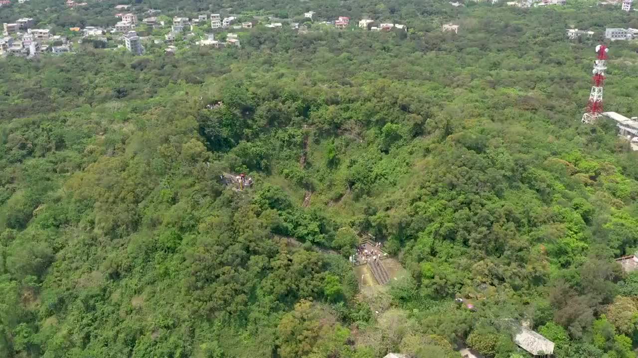 海口雷琼火山口视频素材