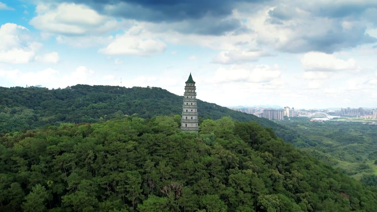 广西南宁市青秀山风景区视频素材