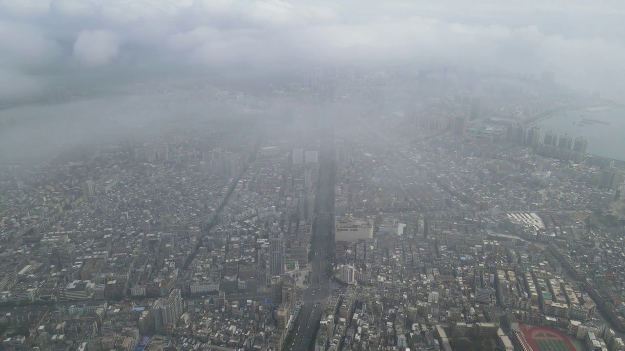 汕尾城市风光视频素材