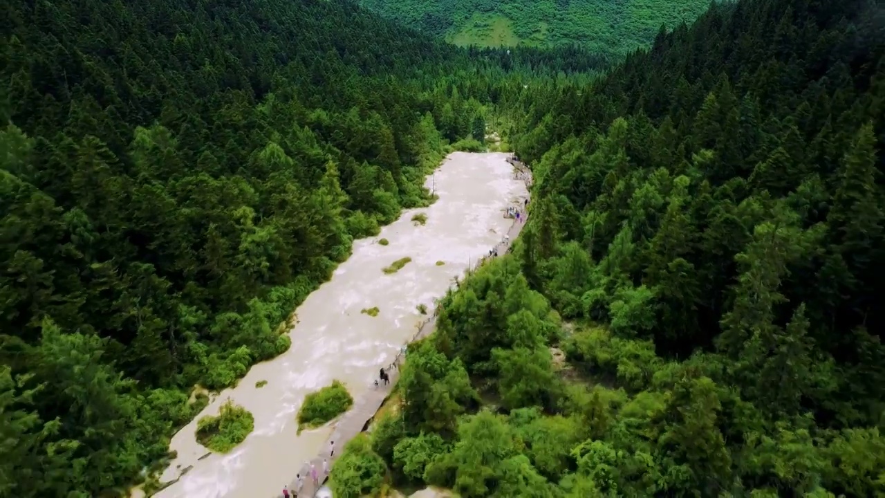 黄龙风景名胜区（中国5A级旅游景区）视频下载