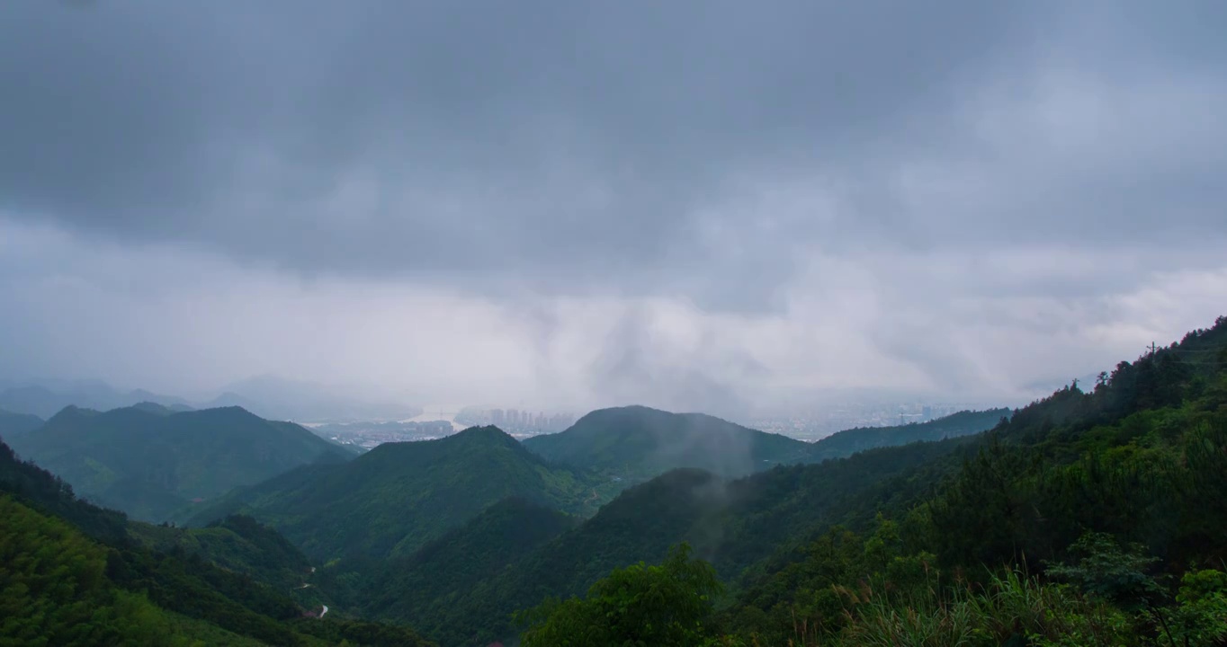 山区云雾视频素材