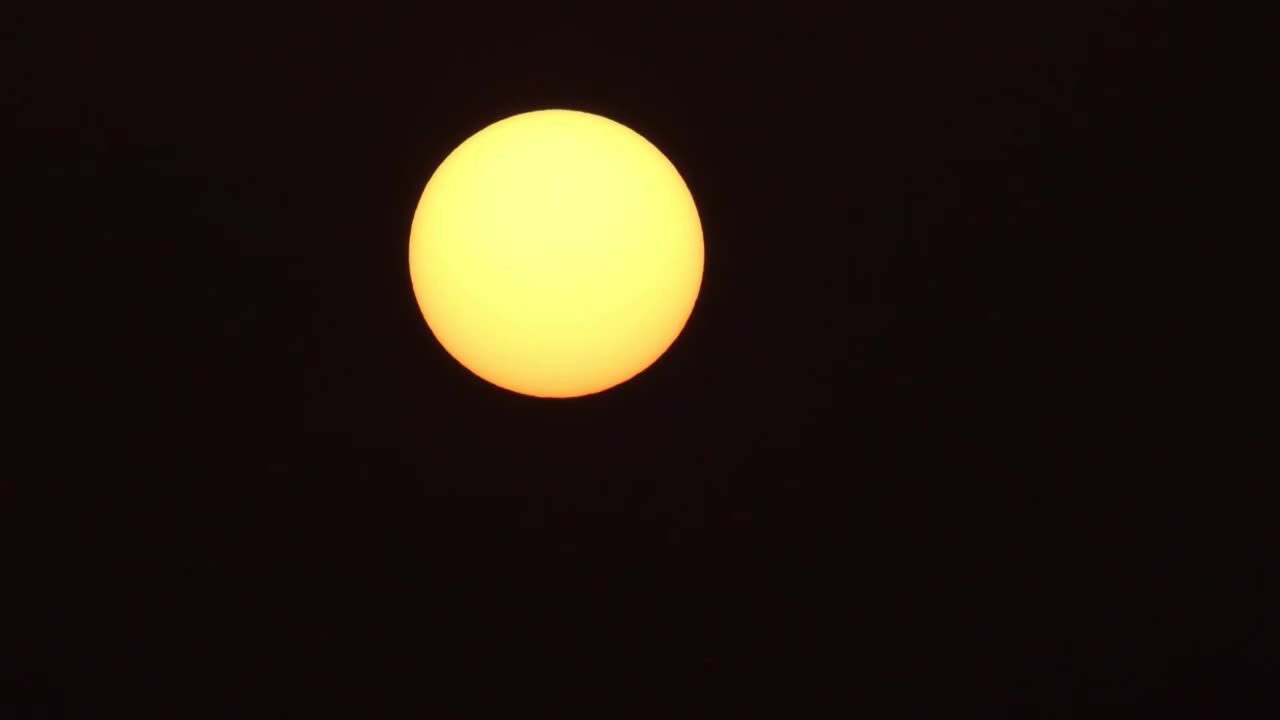 太阳特写4k视频视频素材