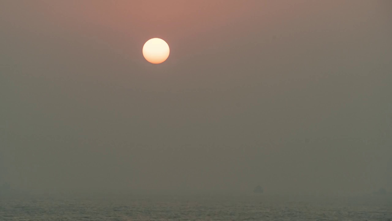 海上日出8k延时视频素材