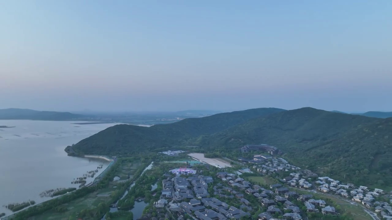 拈花湾风景区视频素材