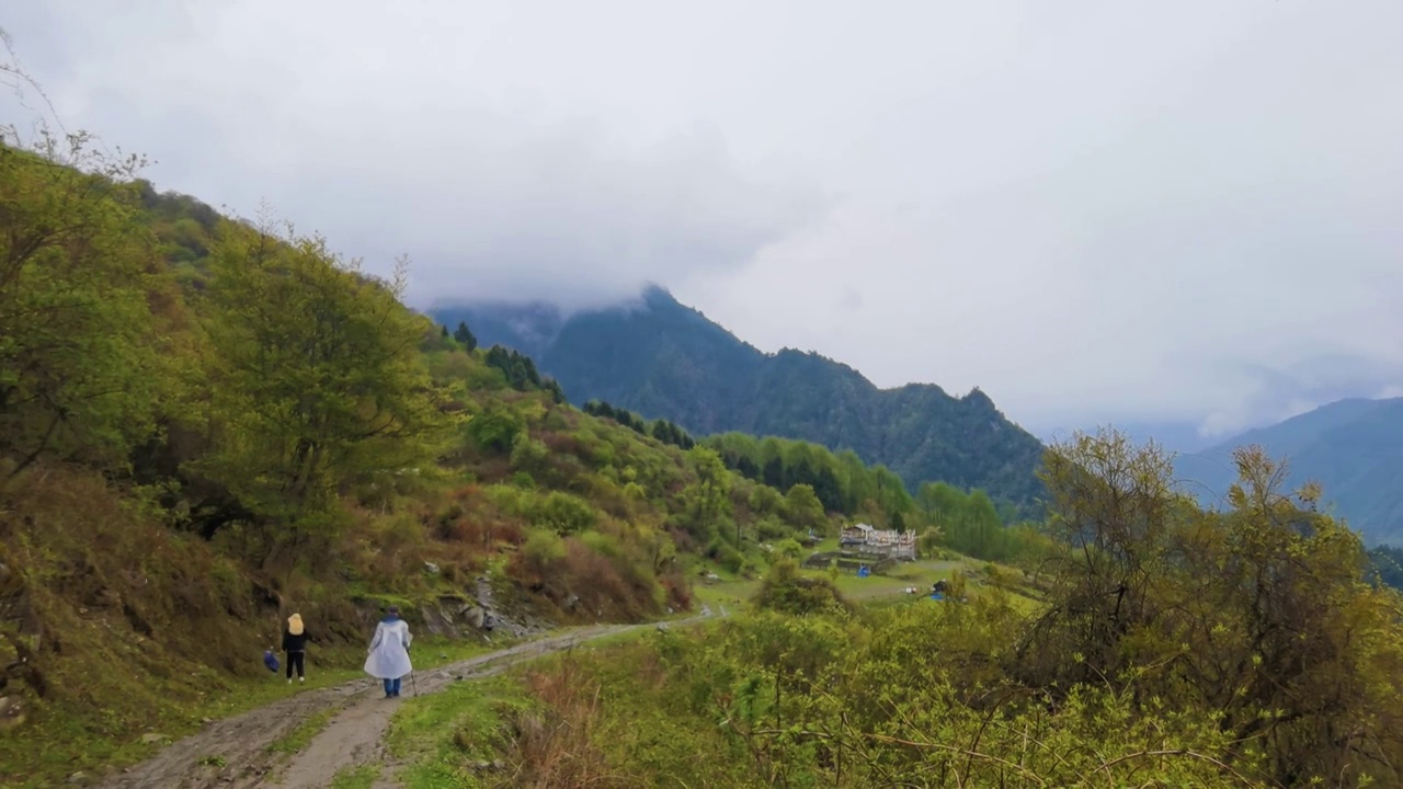 阿坝高原风光视频素材