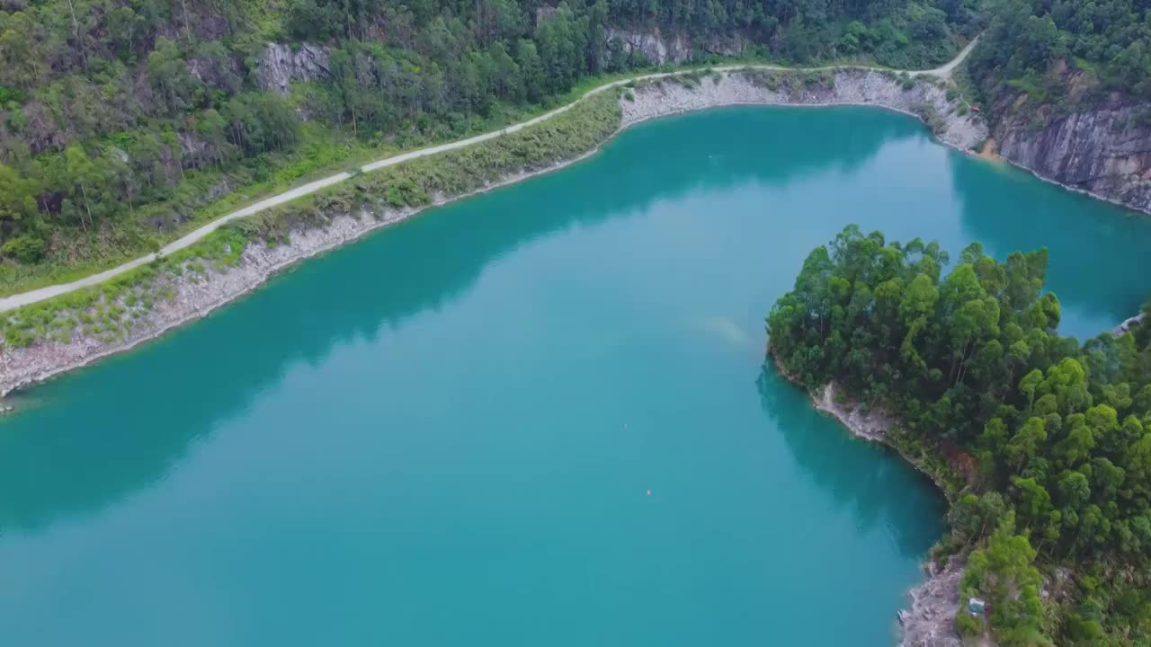 广州六片山天池视频素材