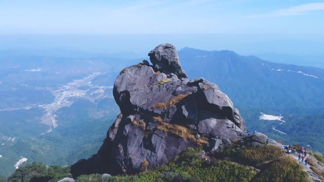 广东韶关云髻山视频素材