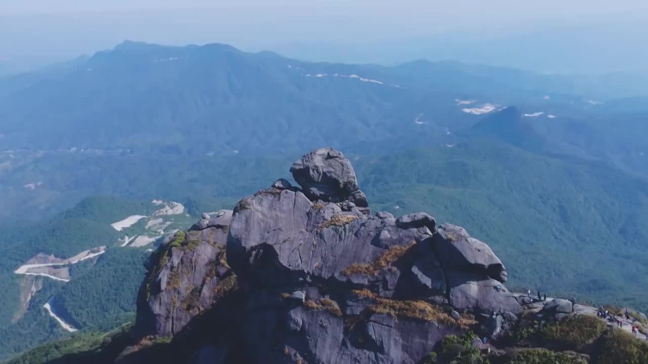 广东韶关云髻山视频素材