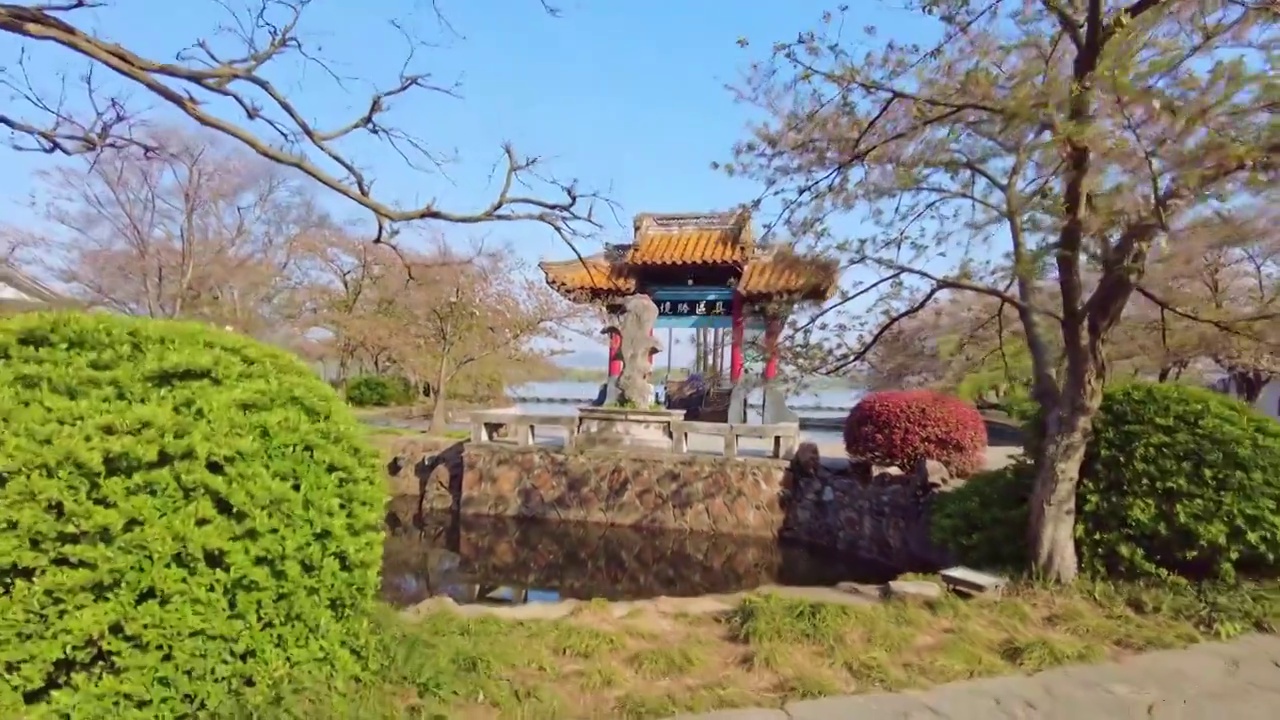 太湖鼋头渚风景区视频素材