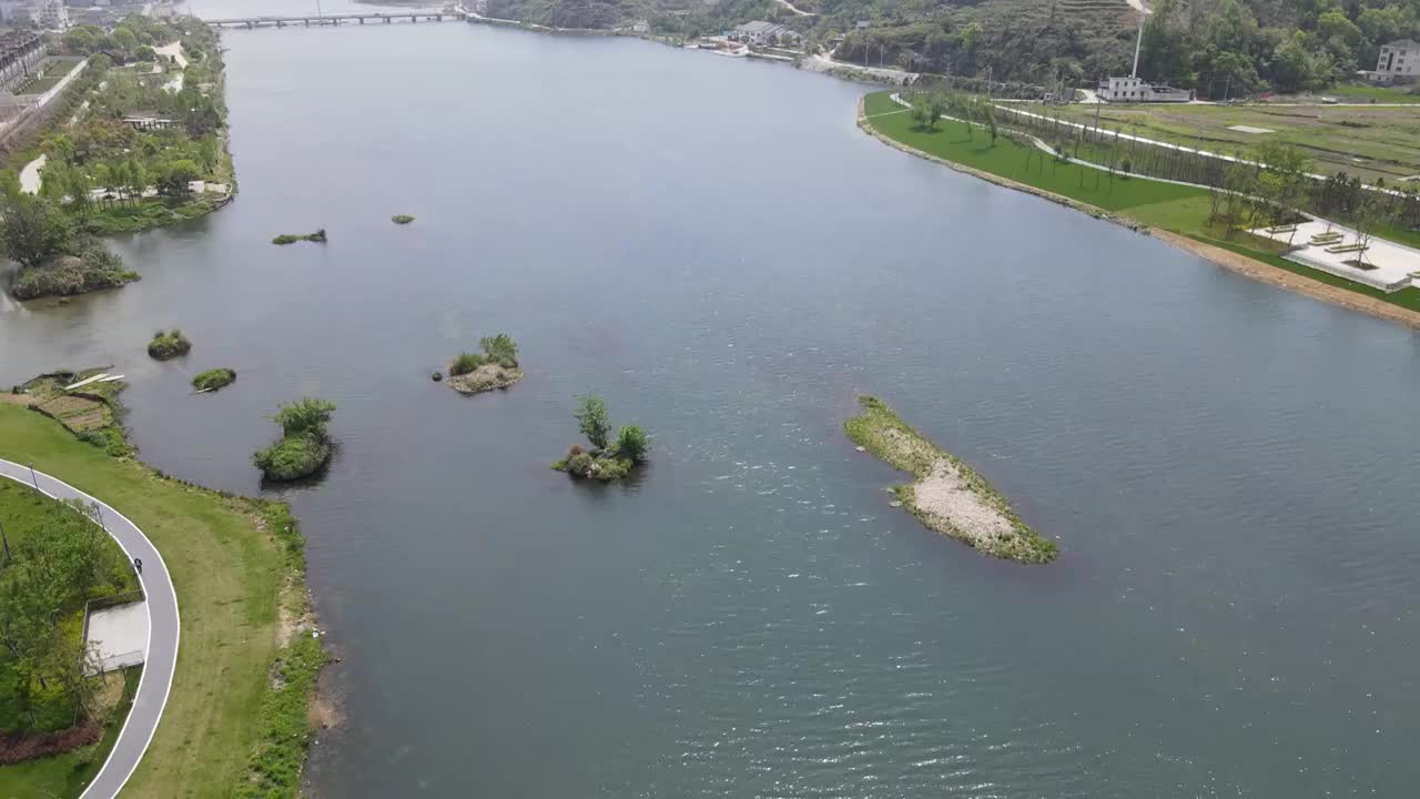 乐清大荆，铁定溜溜风景视频素材