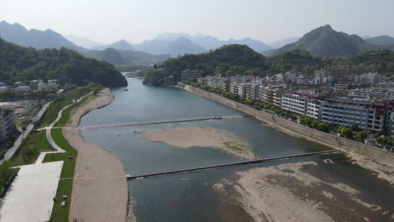 乐清大荆，铁定溜溜风景视频素材