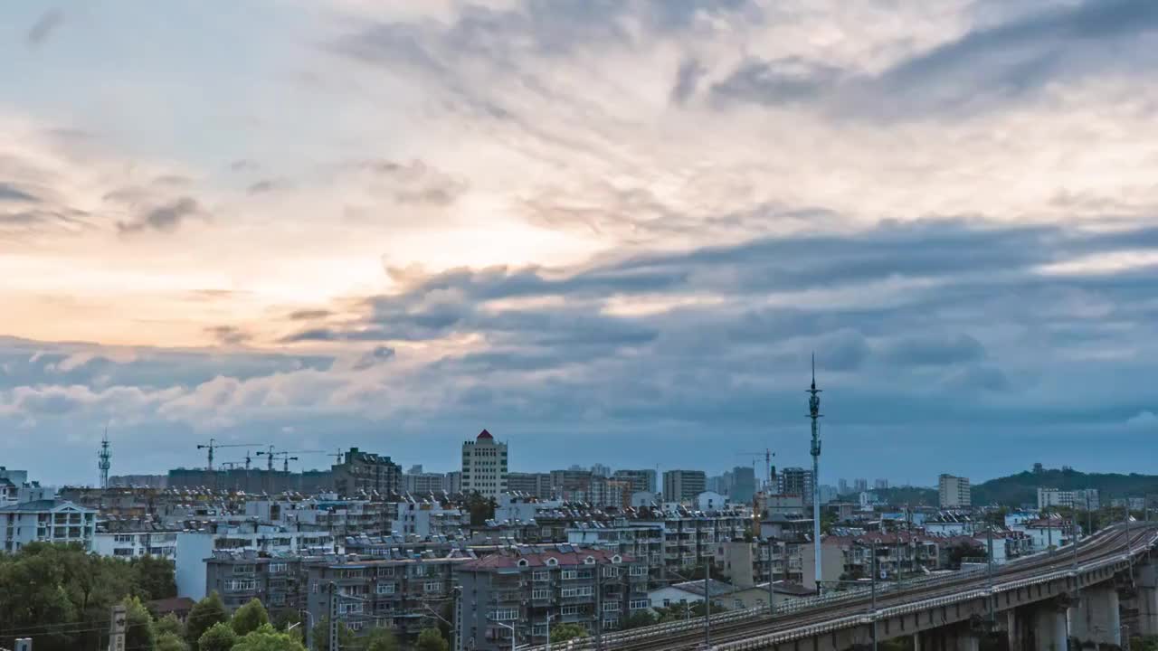 日出云海延时视频素材