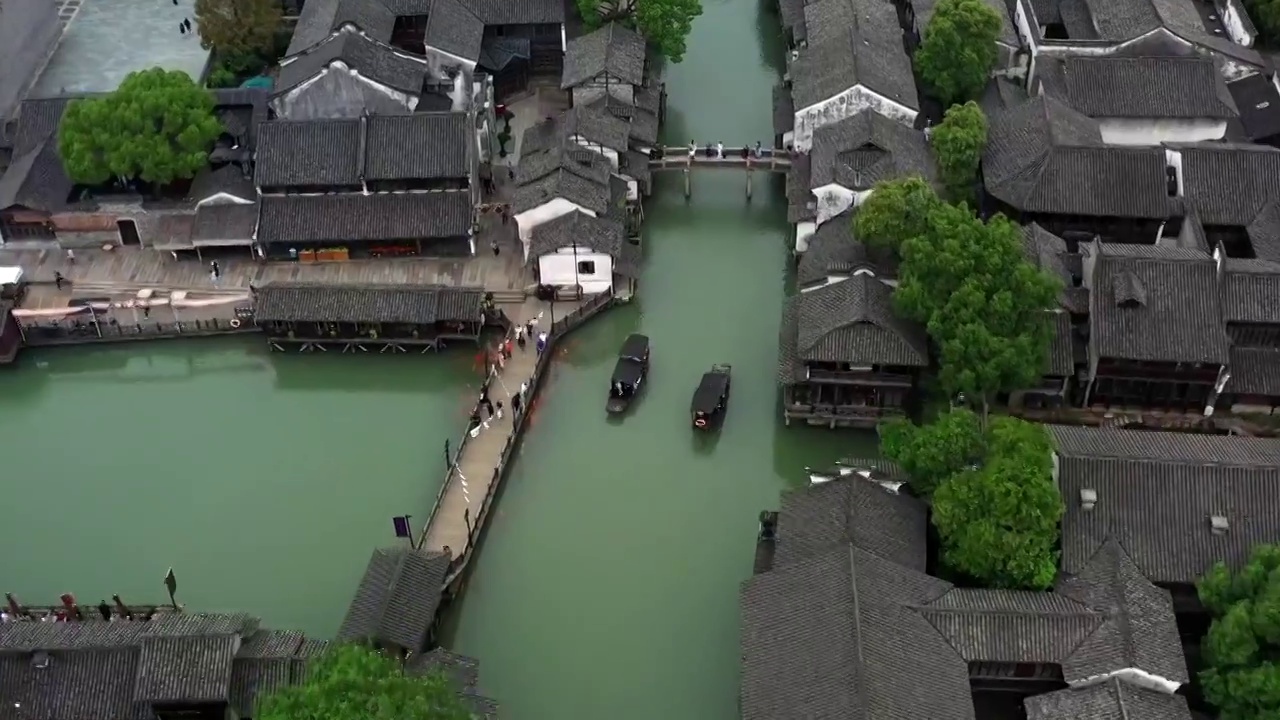 乌镇风景区视频素材