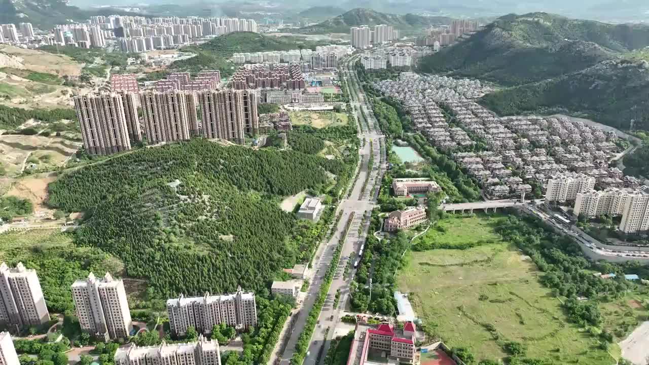 城市公路航拍素材视频素材