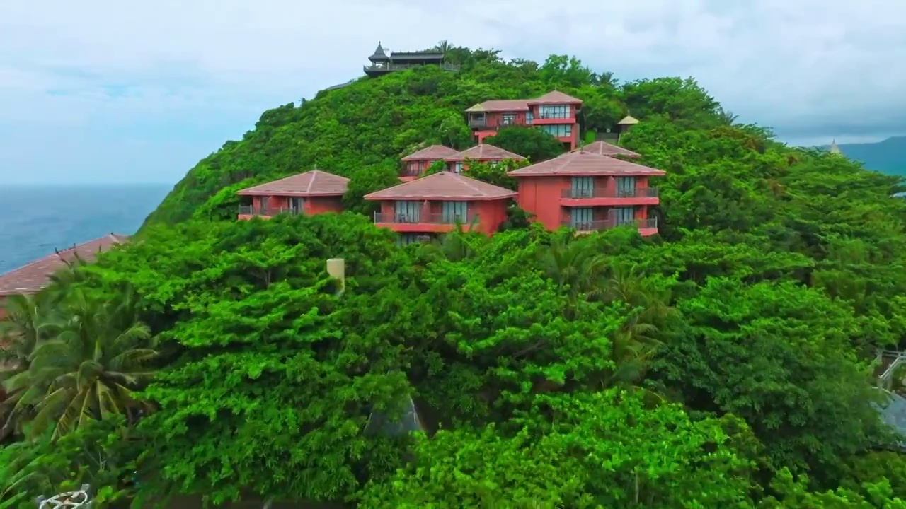 海南陵水分界洲岛旅游区视频素材