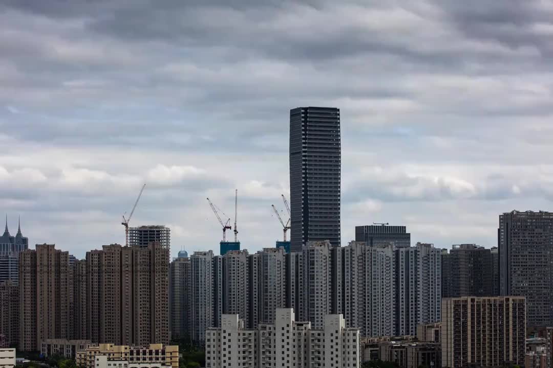 上海城市风光延时视频素材