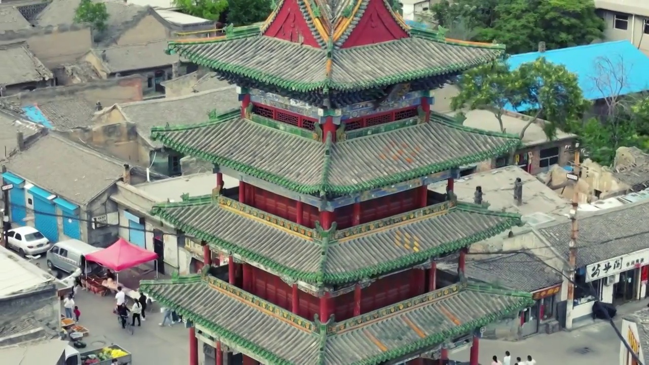 中阳楼视频素材画面1
