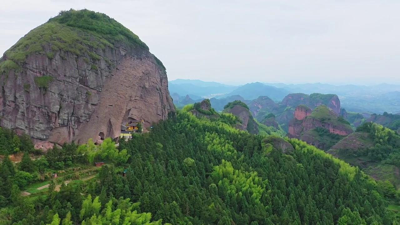 丹霞地貌视频素材