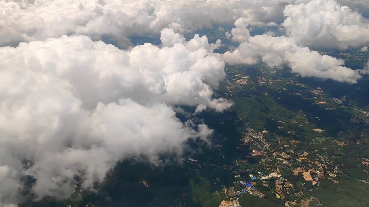 航拍福建漳州山地乡村视频素材