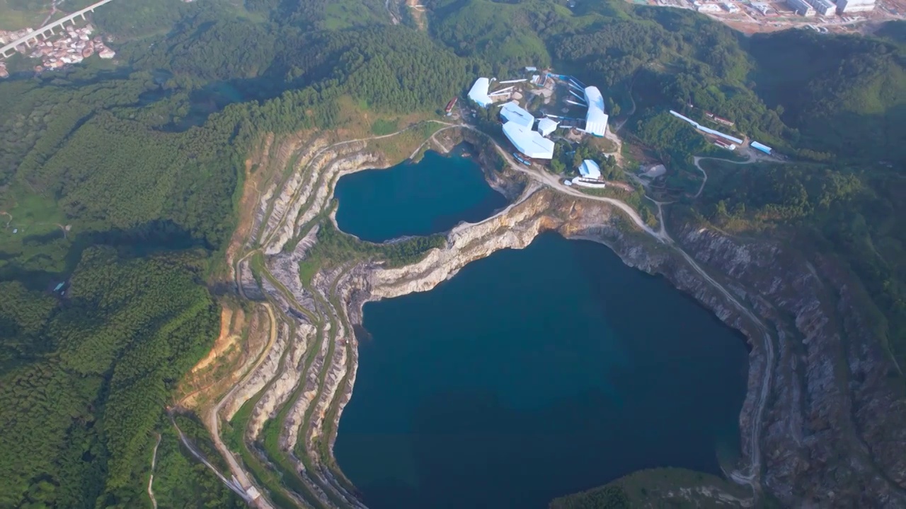 广州油麻山天坑视频素材