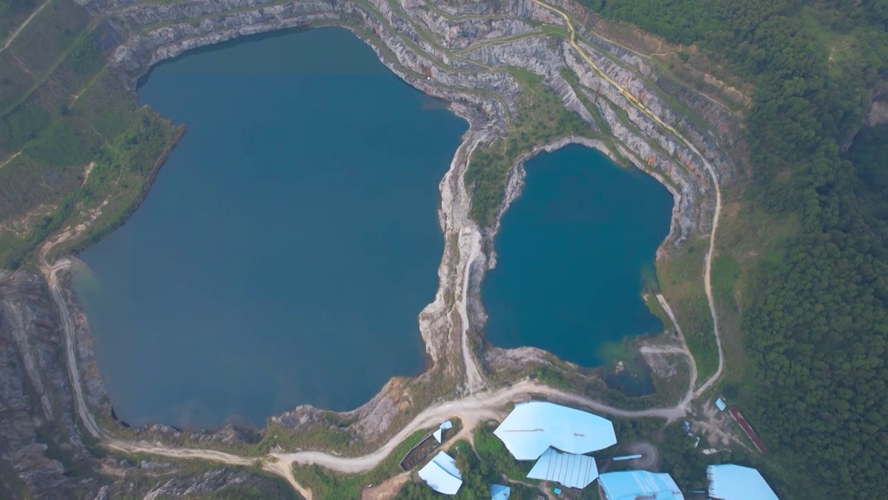 广州油麻山天坑视频素材