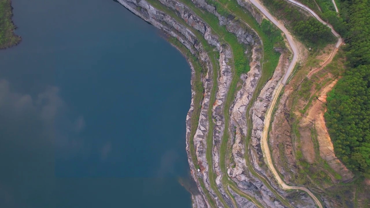 广州油麻山天坑视频素材