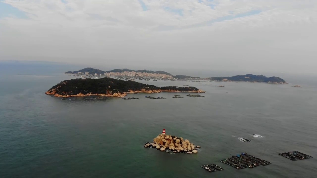 福建漳州龙海浯屿岛视频素材