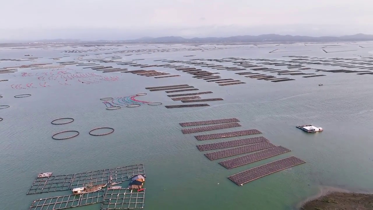 防城港江山半岛珍珠湾风光风光视频素材