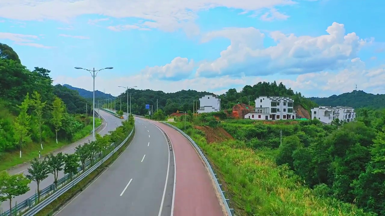 乡村公路视频素材