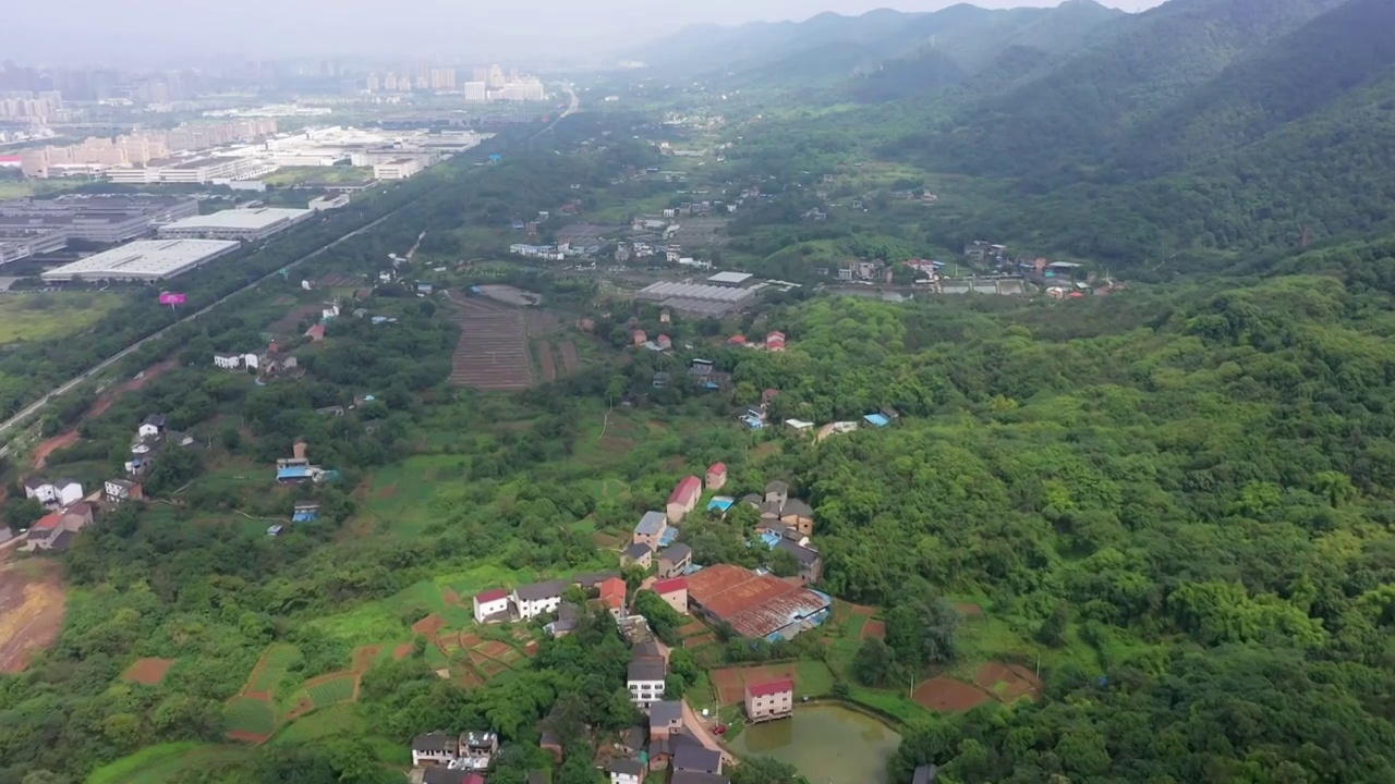 重庆九龙坡白市驿公路乡村视频素材