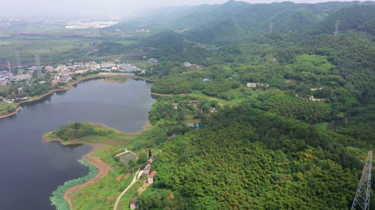 重庆九龙坡白市驿乡村田园视频素材