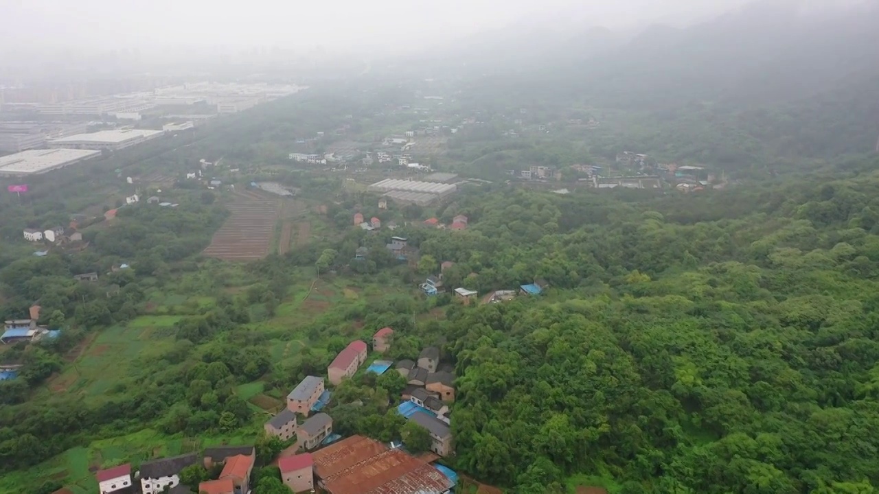 重庆九龙坡白市驿乡村田园视频素材